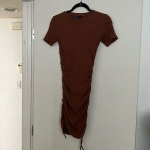 Zara body on t-shirt dress